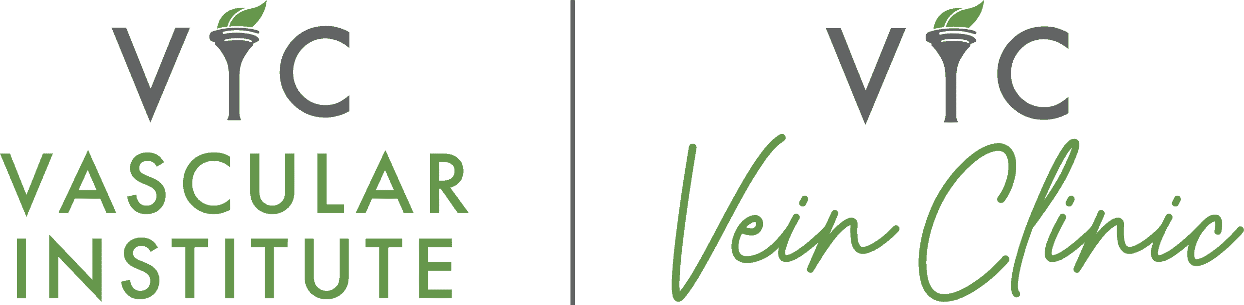 VIC Vascular Institute & VIC Vein Clinic Logos