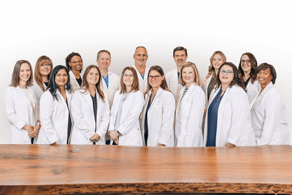 Group of physicians posing for a photo