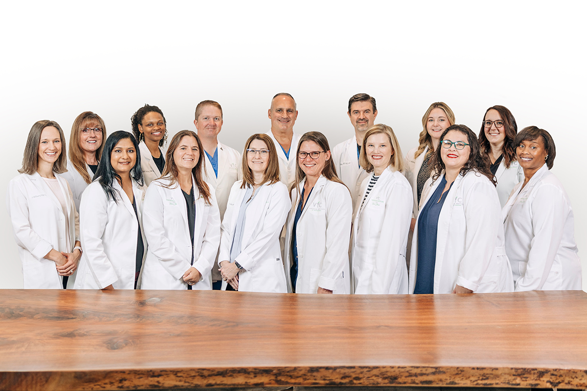 Group of physicians posing for a photo
